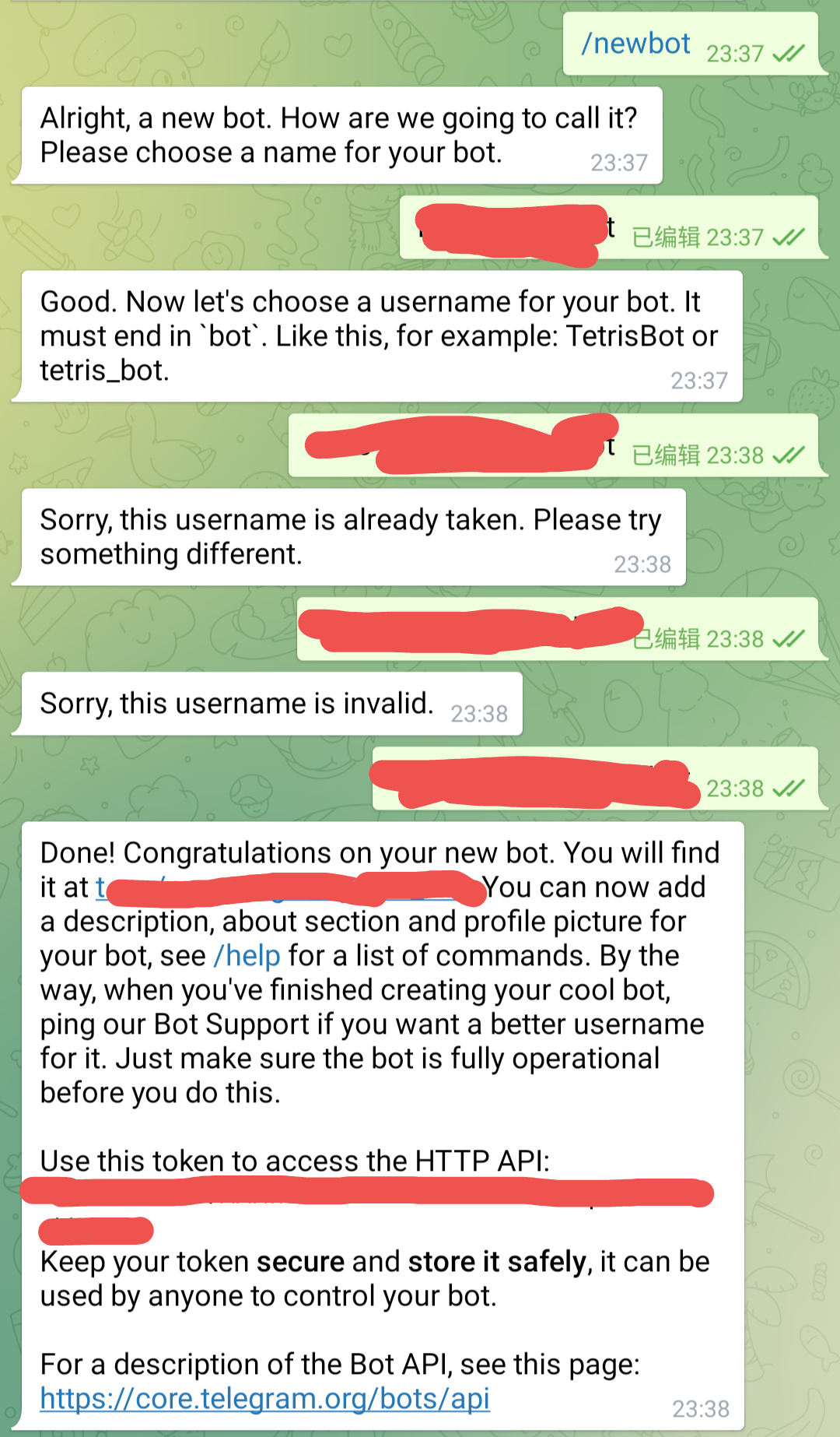 telegram创建机器人